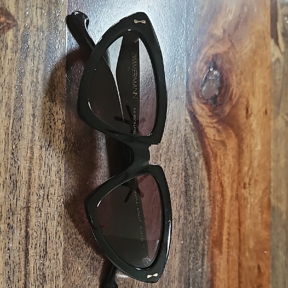 Zimmermann Accessories - Zimmermann Black Angular Sunglasses